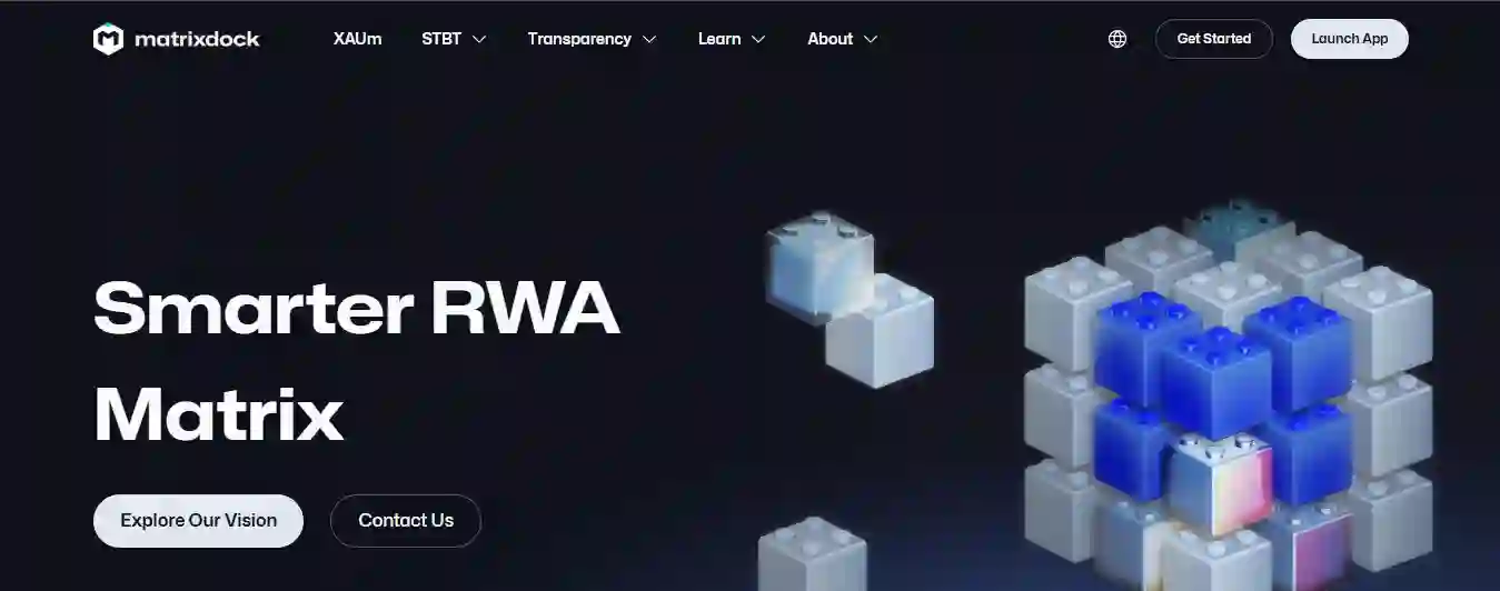 Matrix dock rwa tokenization