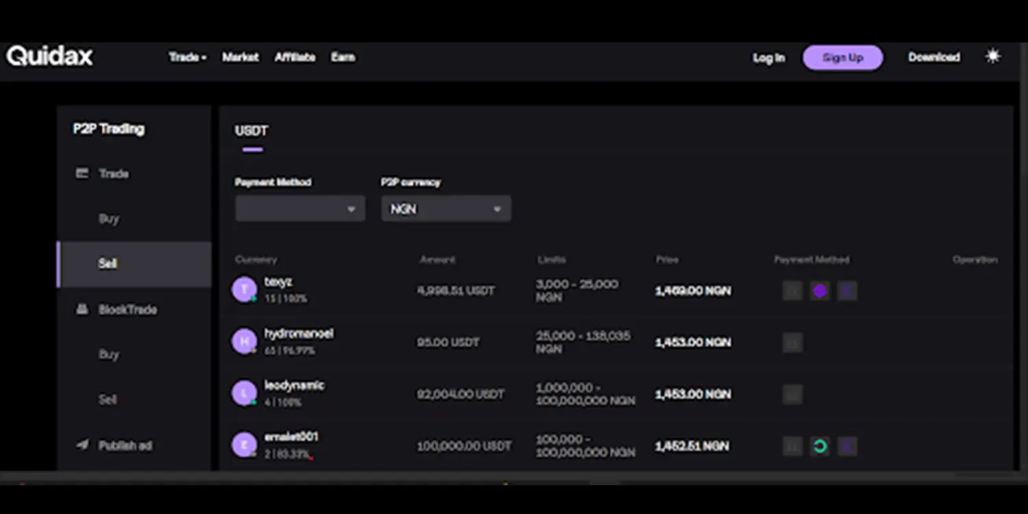 Quidax - Crypto exchange