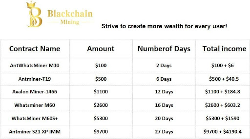 Blackchain Mining Cloud Mining Offers a Stable Income Source This Year