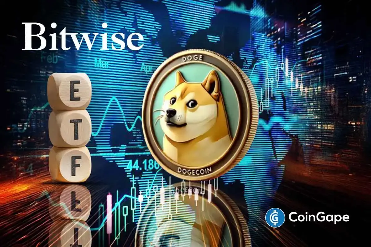 Dogecoin Price Reacts as Bitwise Spot ETF Expected to Go Live in Late November Dogecoin Price Reacts as Bitwise Spot ETF Expected to Go Live in Late November