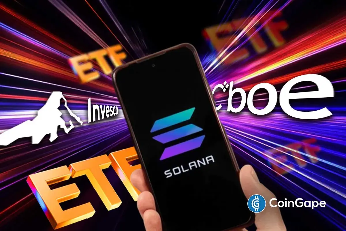 The Invesco Galaxy Solana ETF nears approval after a key SEC filing