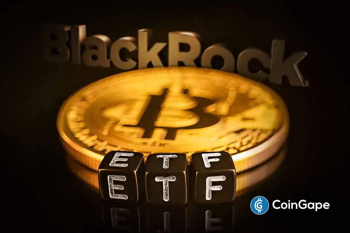 BlackRock Bitcoin ETF image highlights institutional capital flowing into BTC despite market volatility