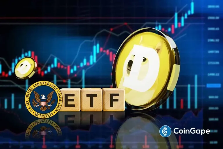 an image to represent the Dogecoin ETF