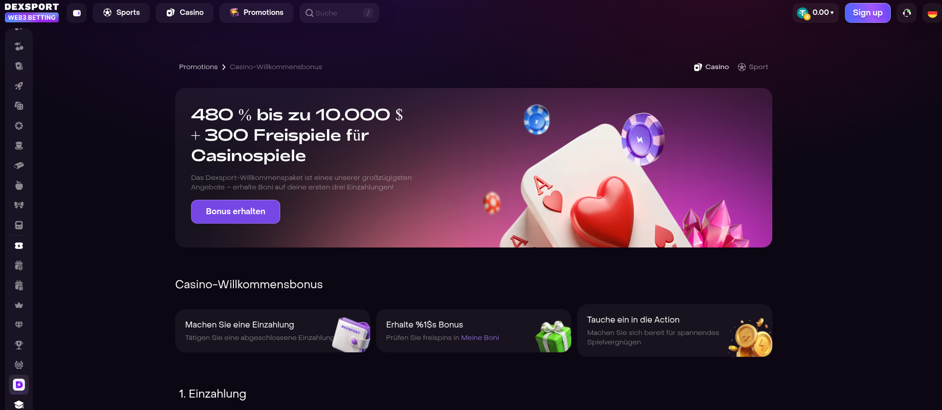 Winbet Bonus im Test: Alle Einzahlungsmethoden