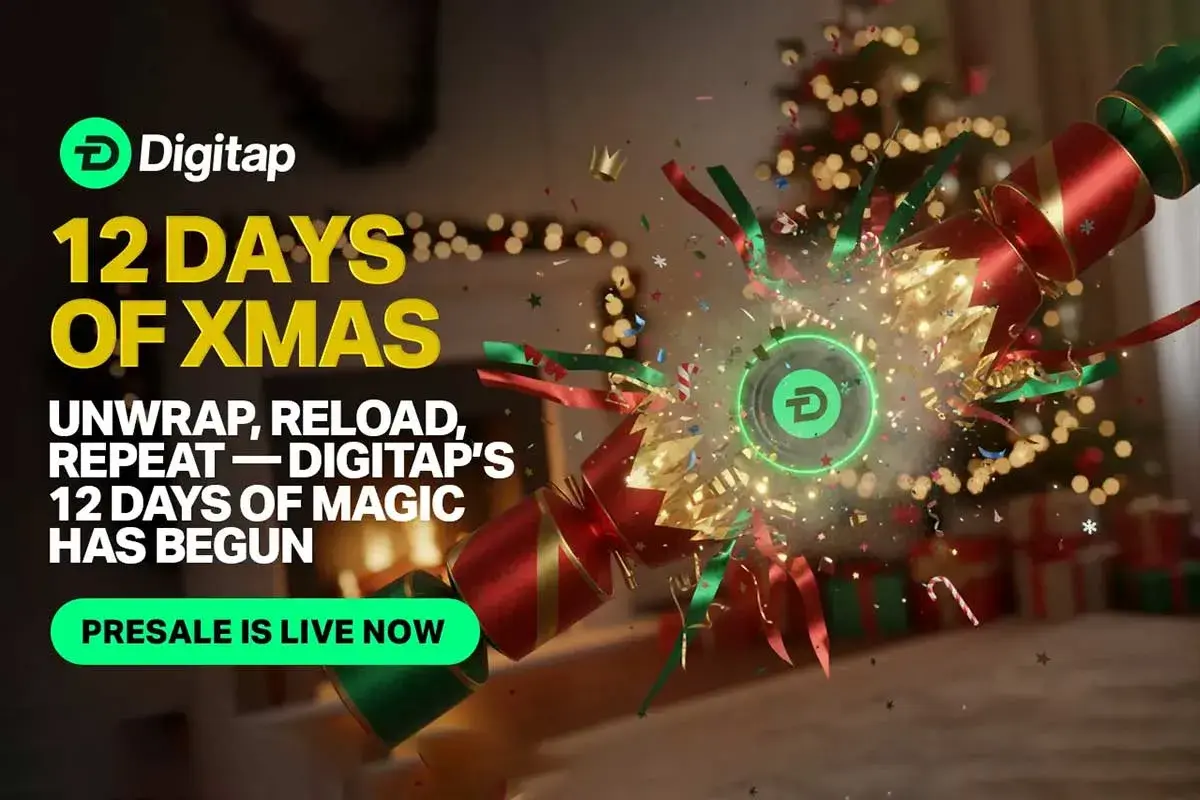 Digitap Christmas Discount Banner