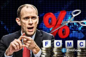 an image of Austan Goolsbee and his comment on Fed rate cut