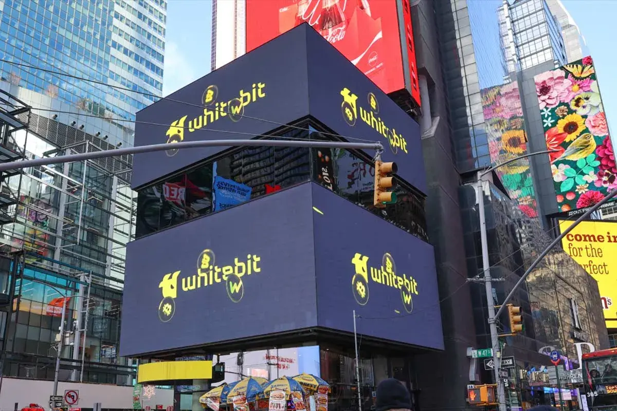 WhiteBit Times Square Campaign