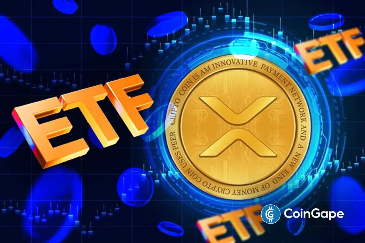 XRP price reacts as spot ETF inflows near $1B while Bitcoin and Ethereum funds continue seeing outflows.