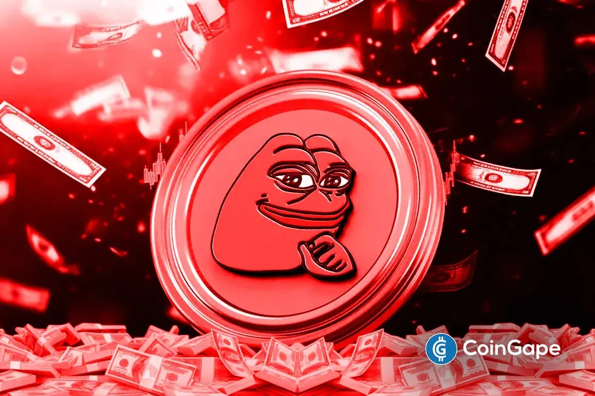 Pepe Coin Price Risks 80% Crash as Alarming Pattern Forms and 6.5T Inflows