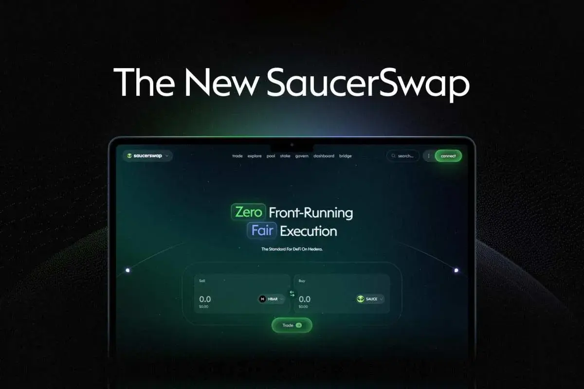 SaucerSwap Band New Look Image