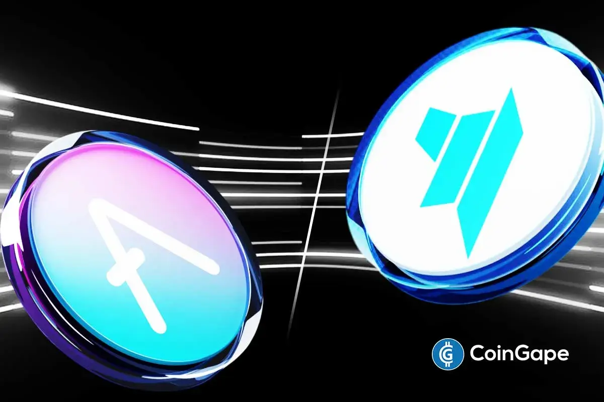 AAVE token and governance symbol face off, highlighting investor scrutiny around Aave Labs and DAO token alignment debate.