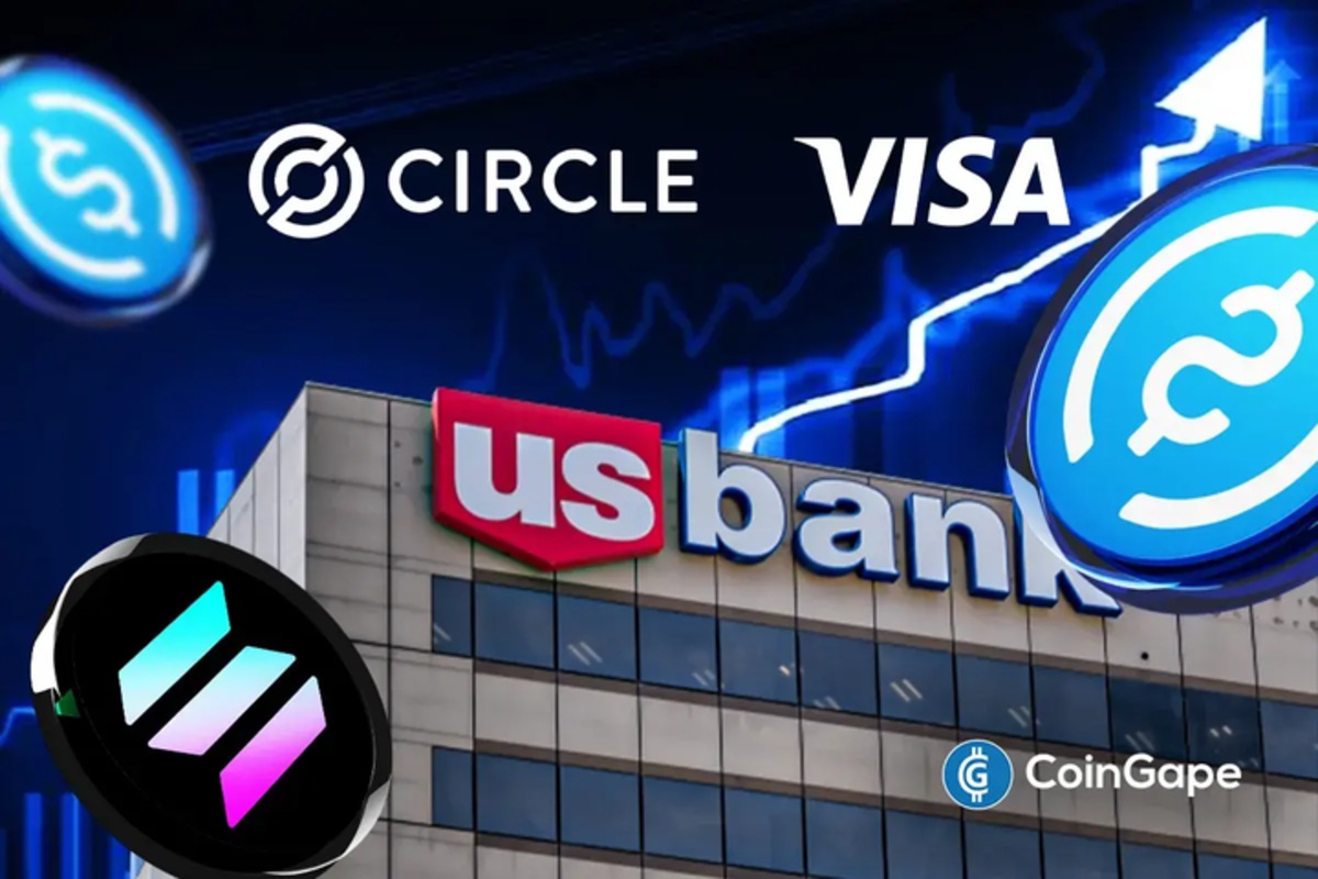 Circle Stock Rallies as Visa Rolls Out USDC Settlement on Solana for U.S. Banks