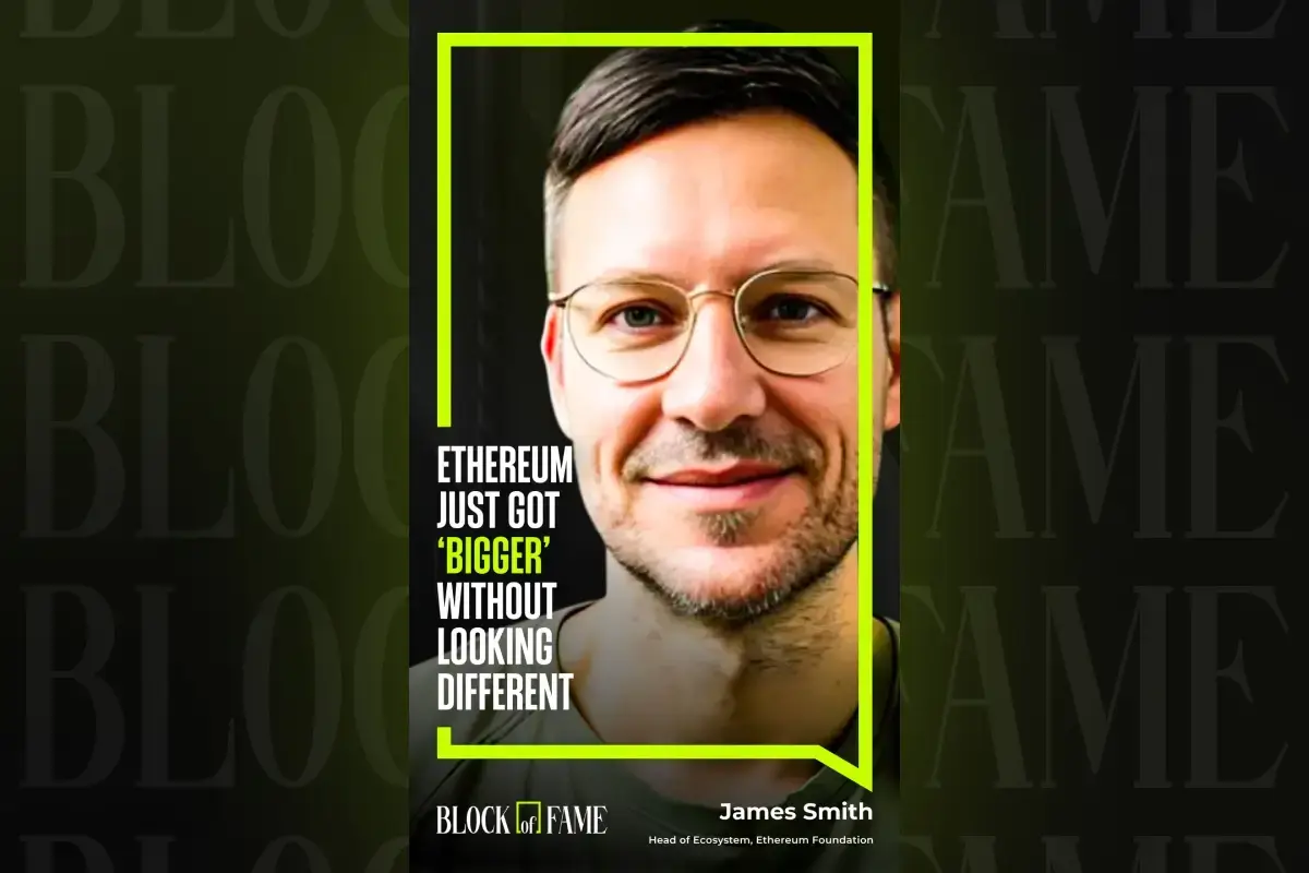 Fusaka Upgrade Turns Ethereum Into Reliable Infrastructure, Says EF’s James Smith