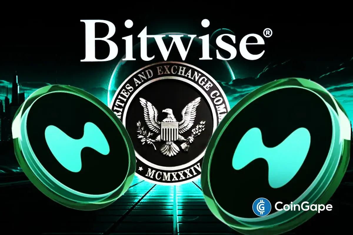 Bitwise and SEC imagery highlight amended S-1 filing signaling imminent Hyperliquid spot ETF launch in the United States