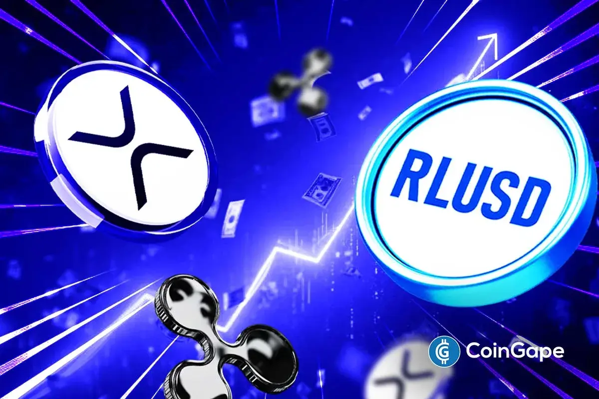 XRP and RLUSD icons highlight Gemini’s new XRPL support for faster, low-cost stablecoin transfers.