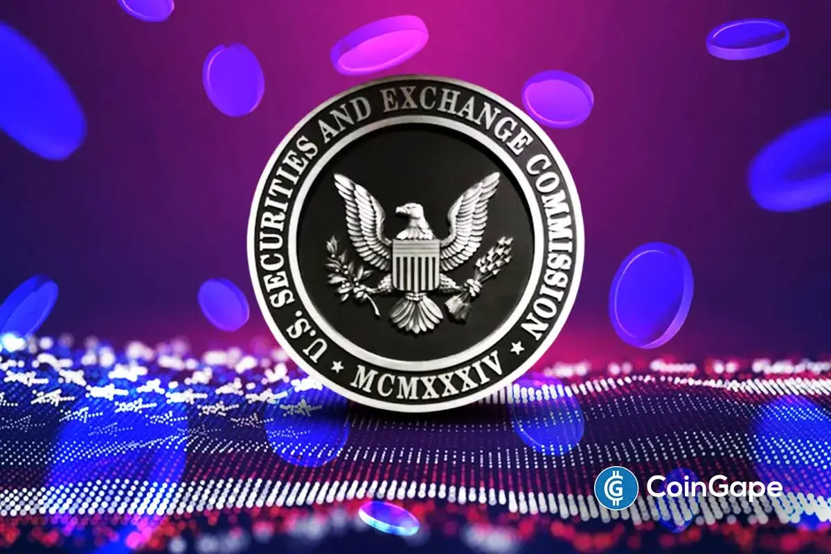 U.S. SEC seal displayed as the agency prepares for a major crypto privacy roundtable