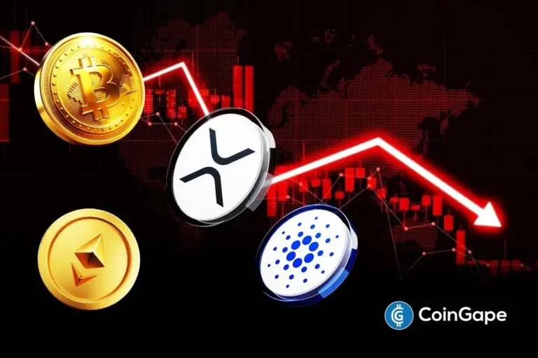 Crypto Market Crash: Here's Why Bitcoin, ETH, XRP, SOL, ADA & Others Are Falling Sharply
