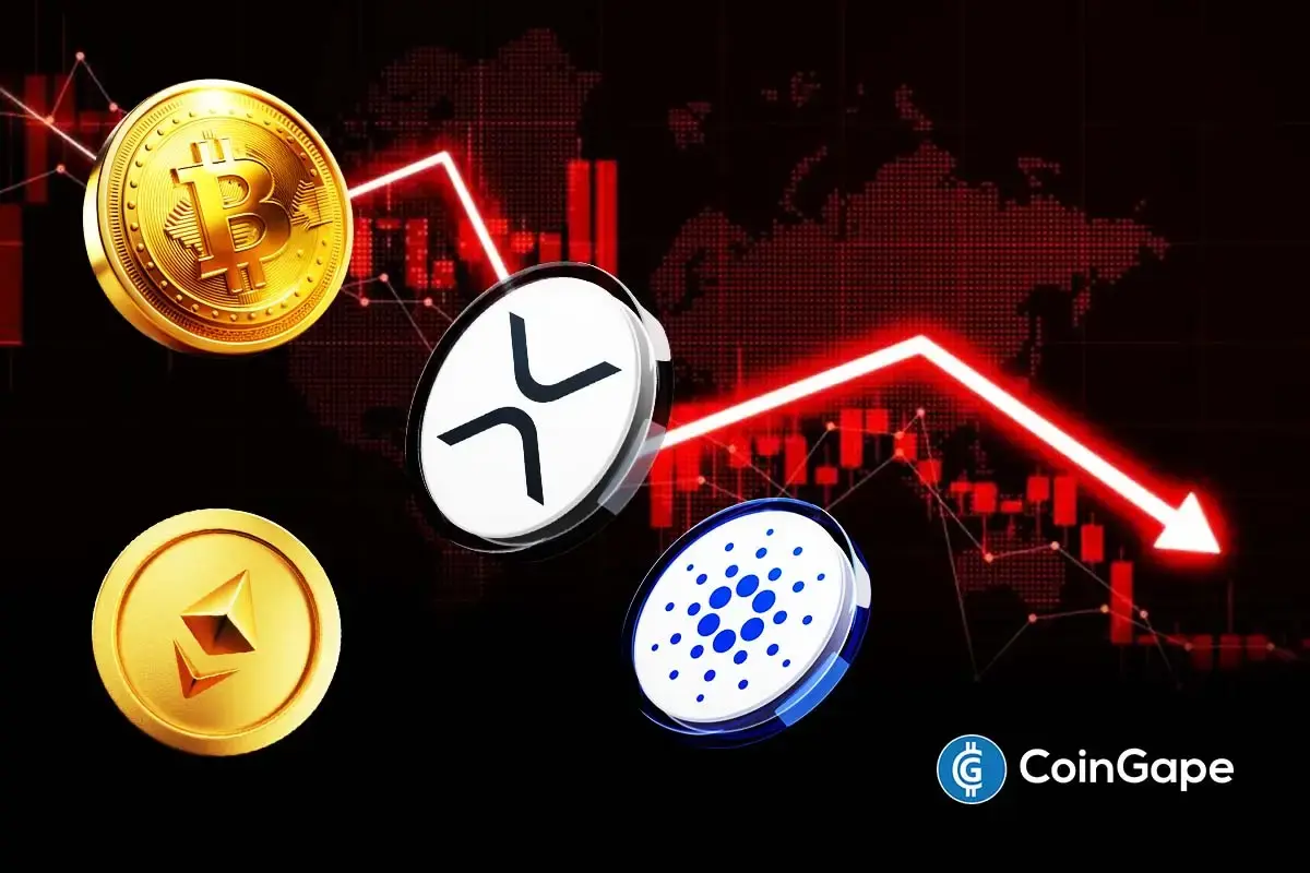 Why Bitcoin, Ethereum, XRP, and ADA Prices Are Falling Today