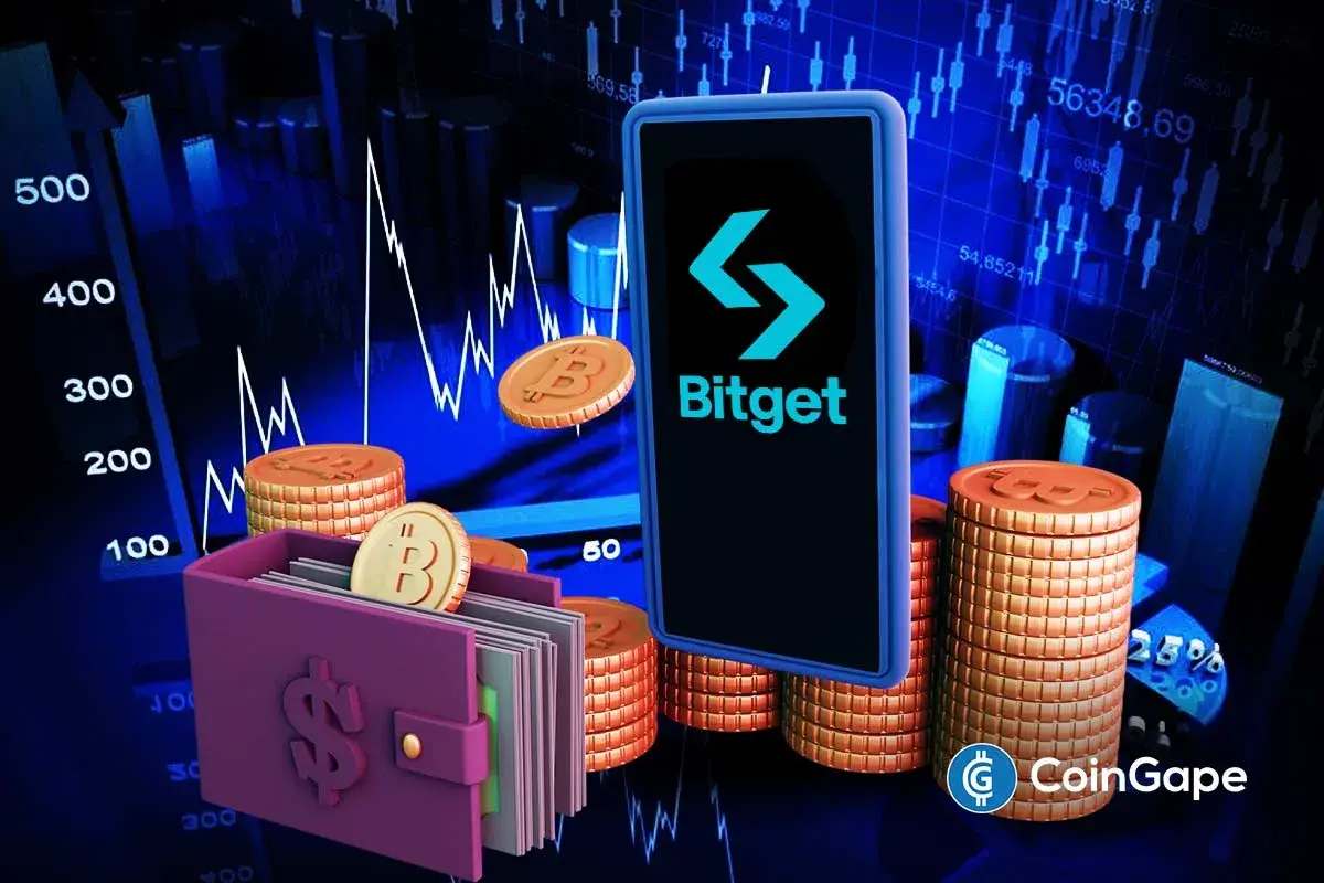Crypto traders access tokenized stock futures on Bitget as market charts and digital assets highlight multi-asset trading expansion.