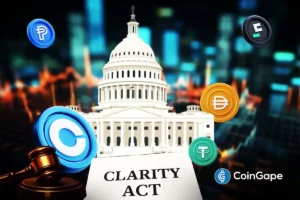 Coinbase Pushes Back as CLARITY Act Faces DeFi and Stablecoin Reward Ban Debate