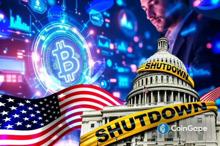 U.S. Government Shutdown Odds Hit 84%, Will Bitcoin Crash Again?
