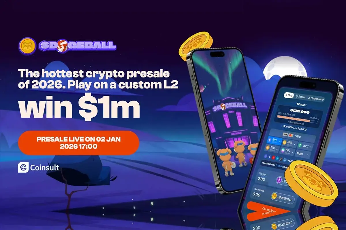 Dogeball $1M Jackpot Banner