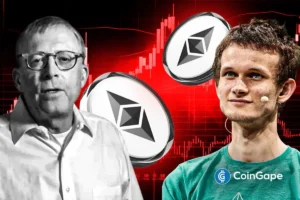 Peter Brandt Predicts Deeper Ethereum Price Crash, Vitalik Buterin Withdraws 16,384 ETH