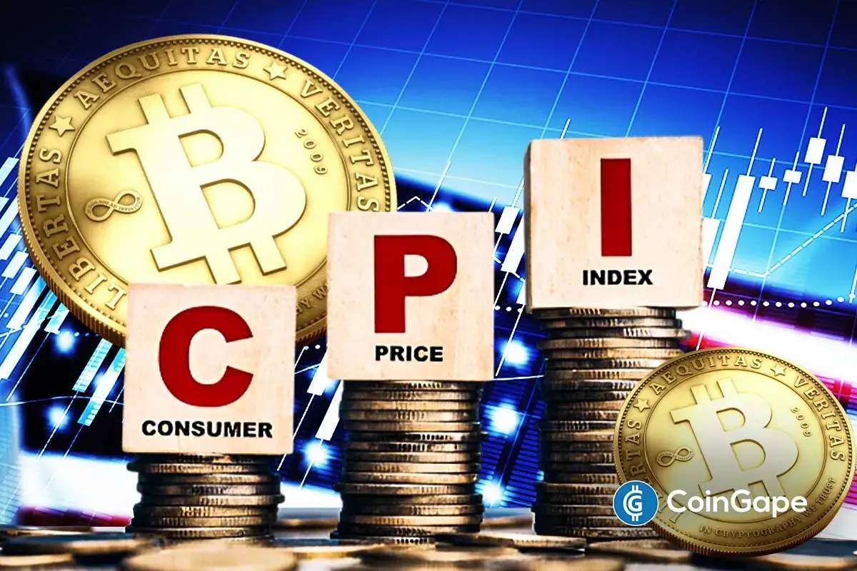 an image to represent the U.S. CPI data and the Bitcoin and the crypto market