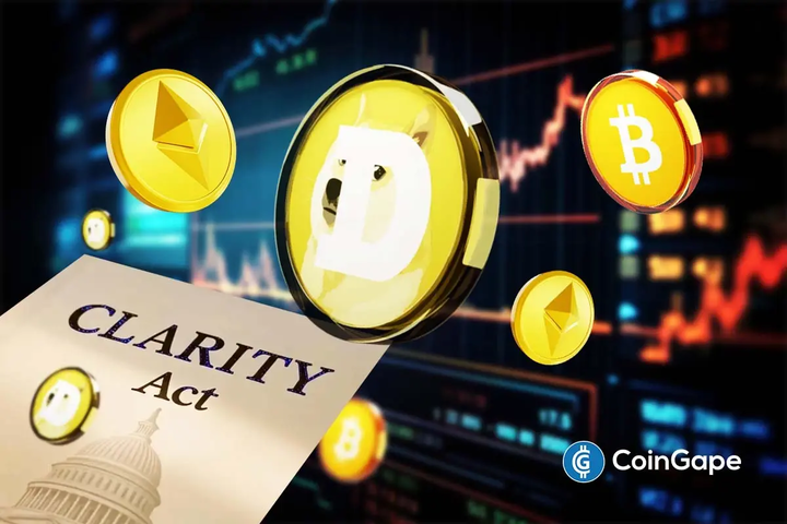 How CLARITY Act Could Impact Bitcoin, Ethereum, and Dogecoin Prices?