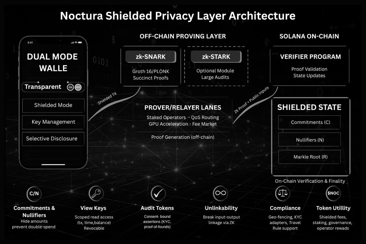 Noctura Privacy Layer Tree