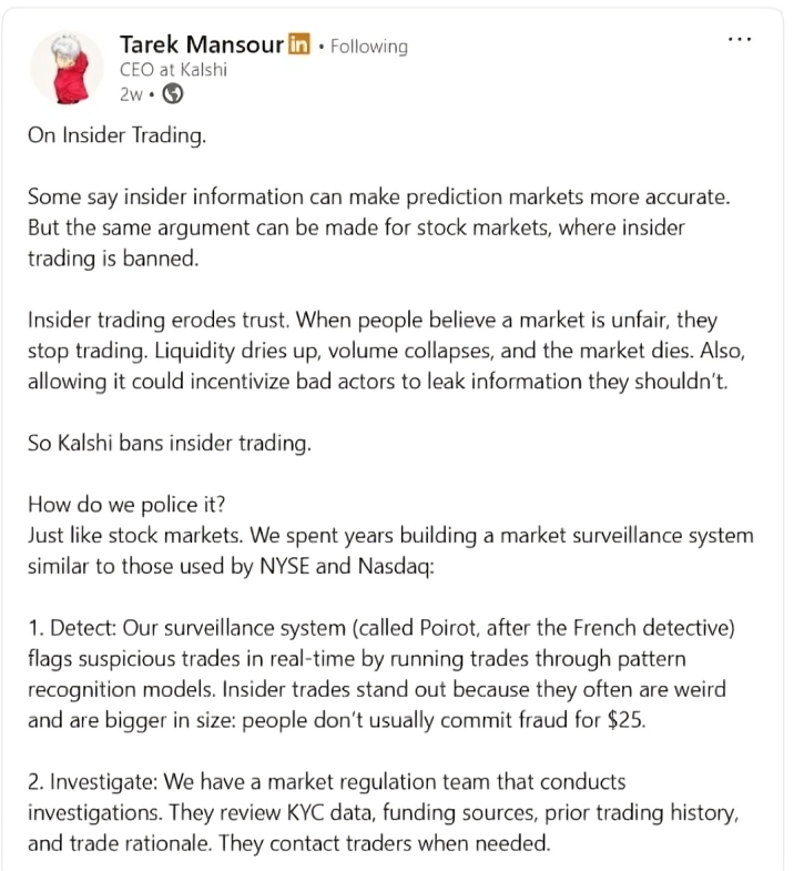 Kalshi Insider Trader