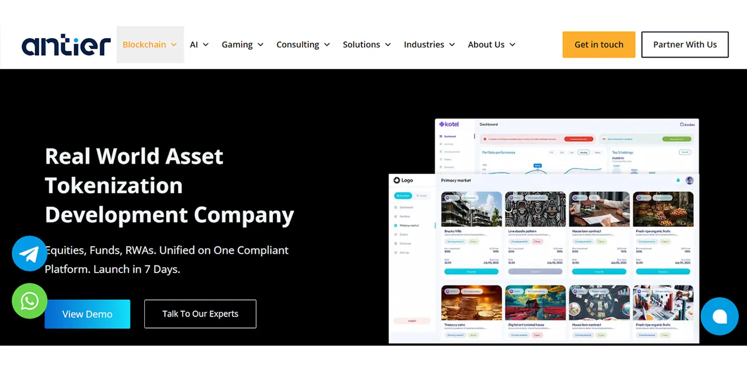 Antiers Solution web