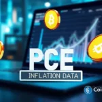 Bitcoin slips after PCE Inflation data release