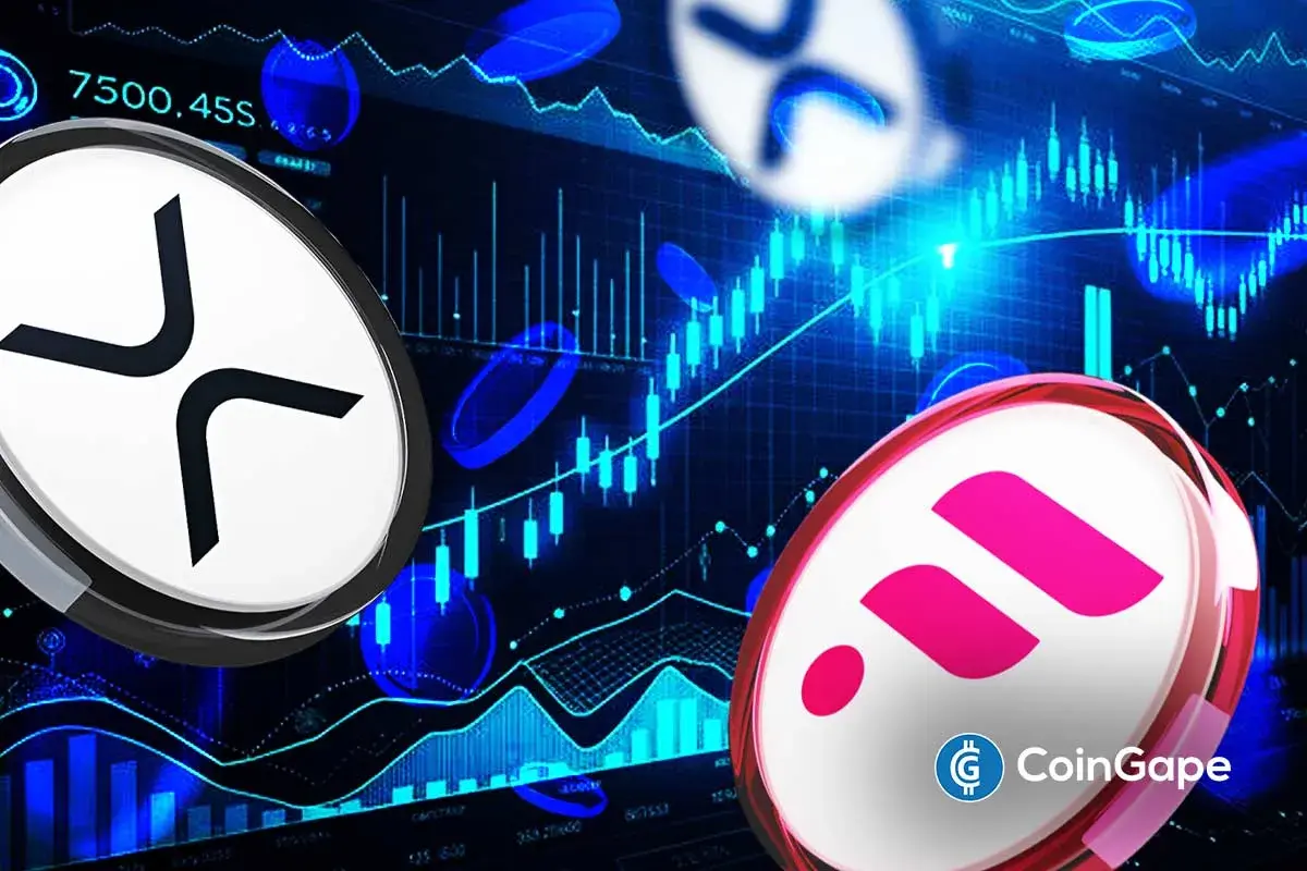 an image of the XRP and Flare logo