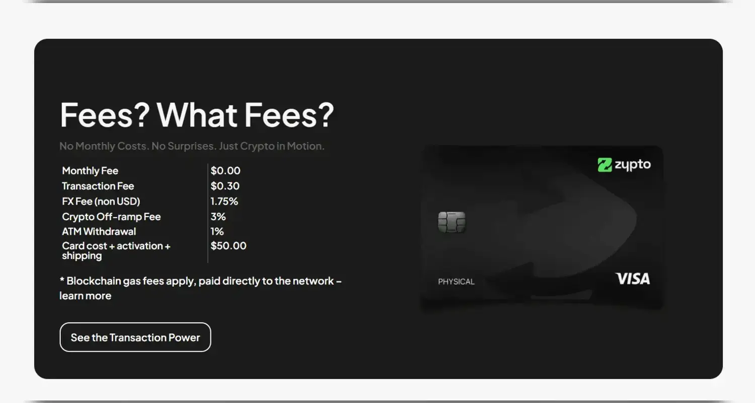 Zypto fees 1