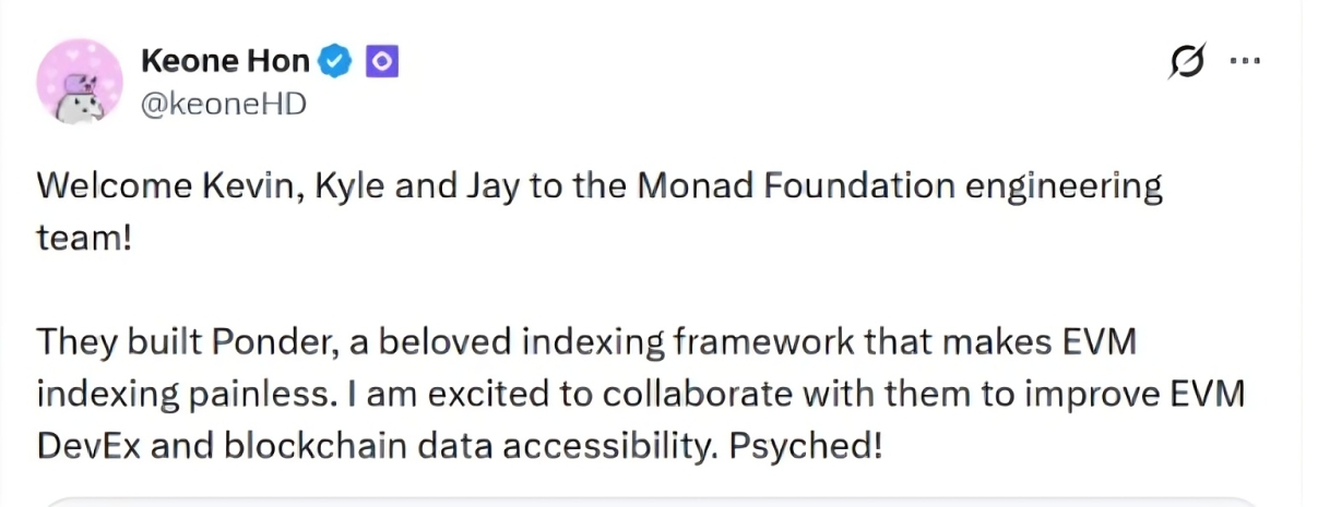 Monad co-founder on the Acquisiiton