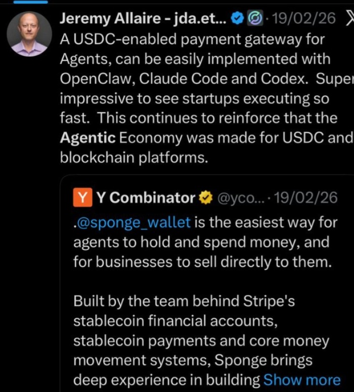 Circle CEO Recently on AI Agents