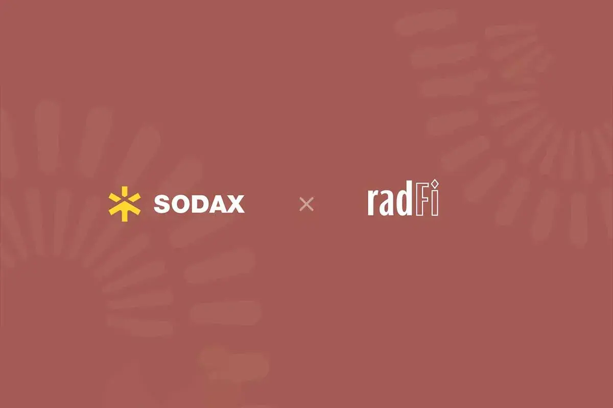 SODAX x radFi banner