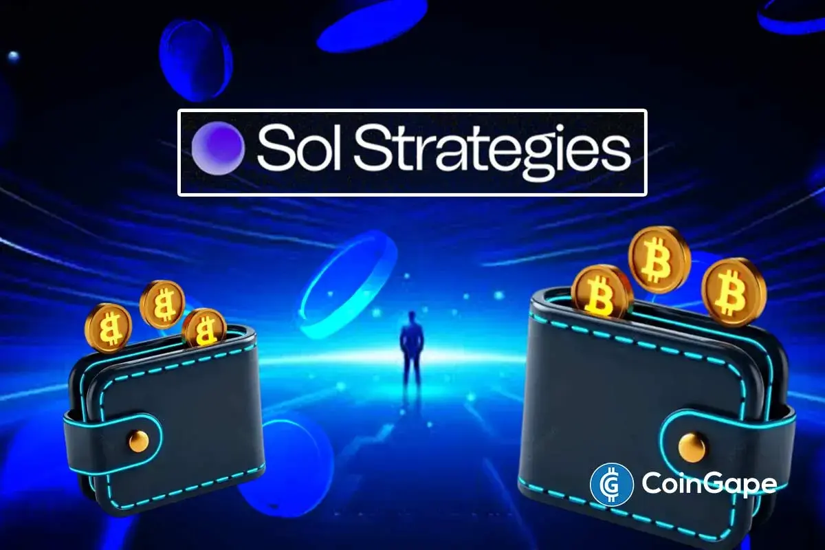 Solana treasury company. SOL Strategies stock rallies