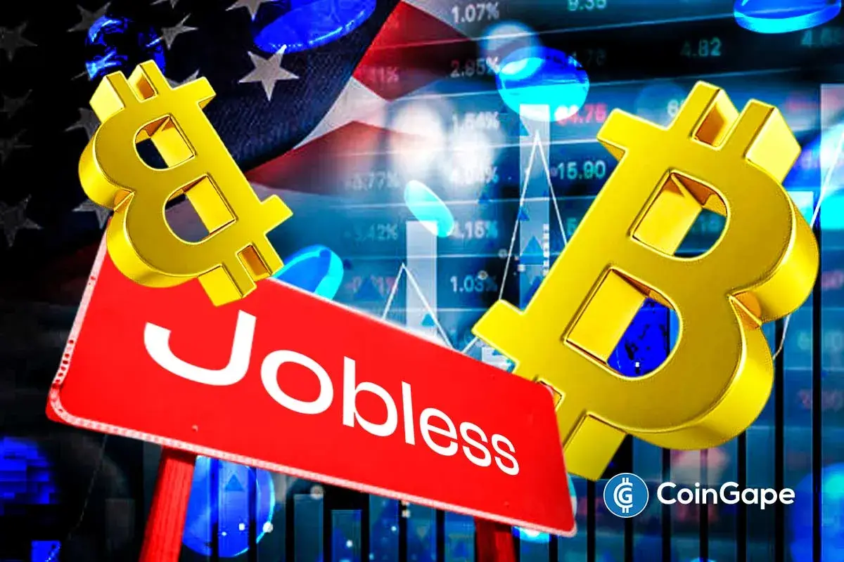 Bitcoin US initial jobless claims