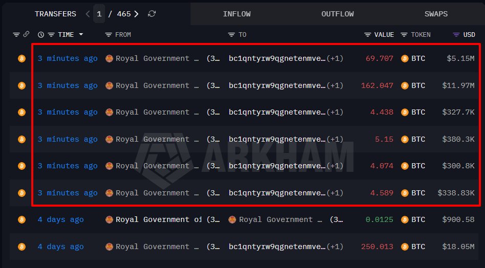 Bhutan government Bitcoin