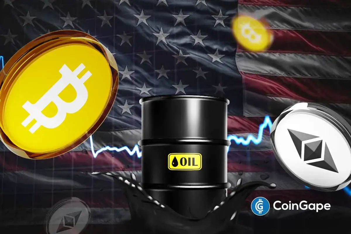 Crypto Price Today: Bitcoin Holds $70.7k, ETH Dips, DOT Slips as US Imposes Hormuz Blockade; OIL Surges, RAVEDAO Soars 130%