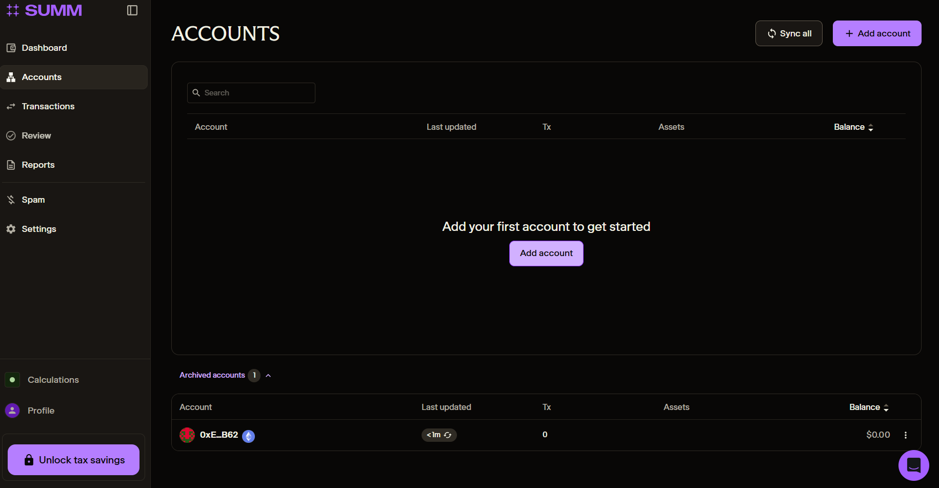 How to create an account and use SUMM 6