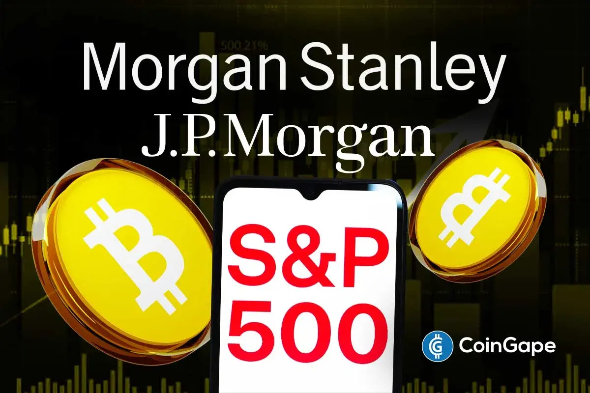 JPMorgan, Morgan Stanley Predict V-Shape Rebound in S&P 500 - Will Bitcoin Follow?