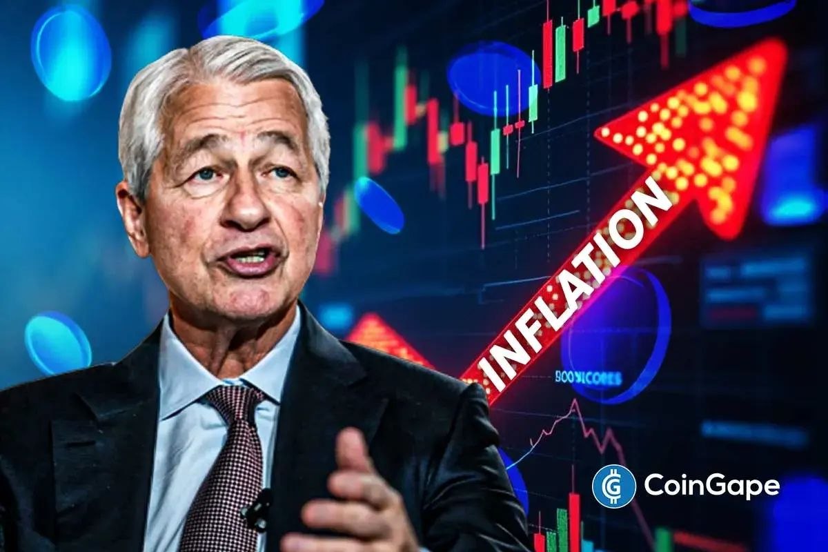 JPMorgan CEO Jamie Dimon speaking on rising economic risks from war inflation and credit market pressure in the United States