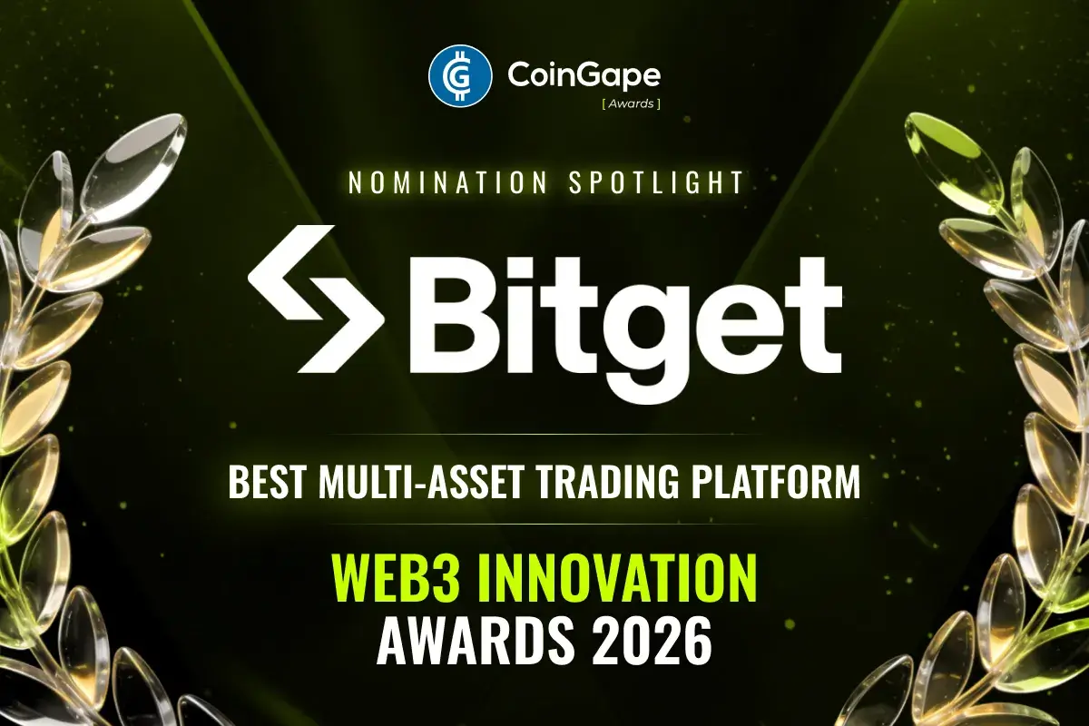 Bitget Nominated for Multi-Asset Trading Platform of the Year at CoinGape Web3 Innovation Awards 2026