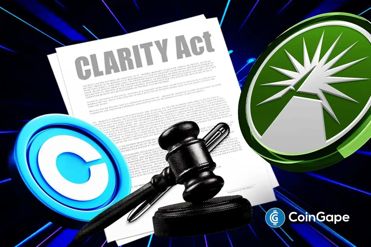 CLARITY Act Secures Senate Majority, Coinbase & Fidelity's Support Ahead of Thursday's Markup