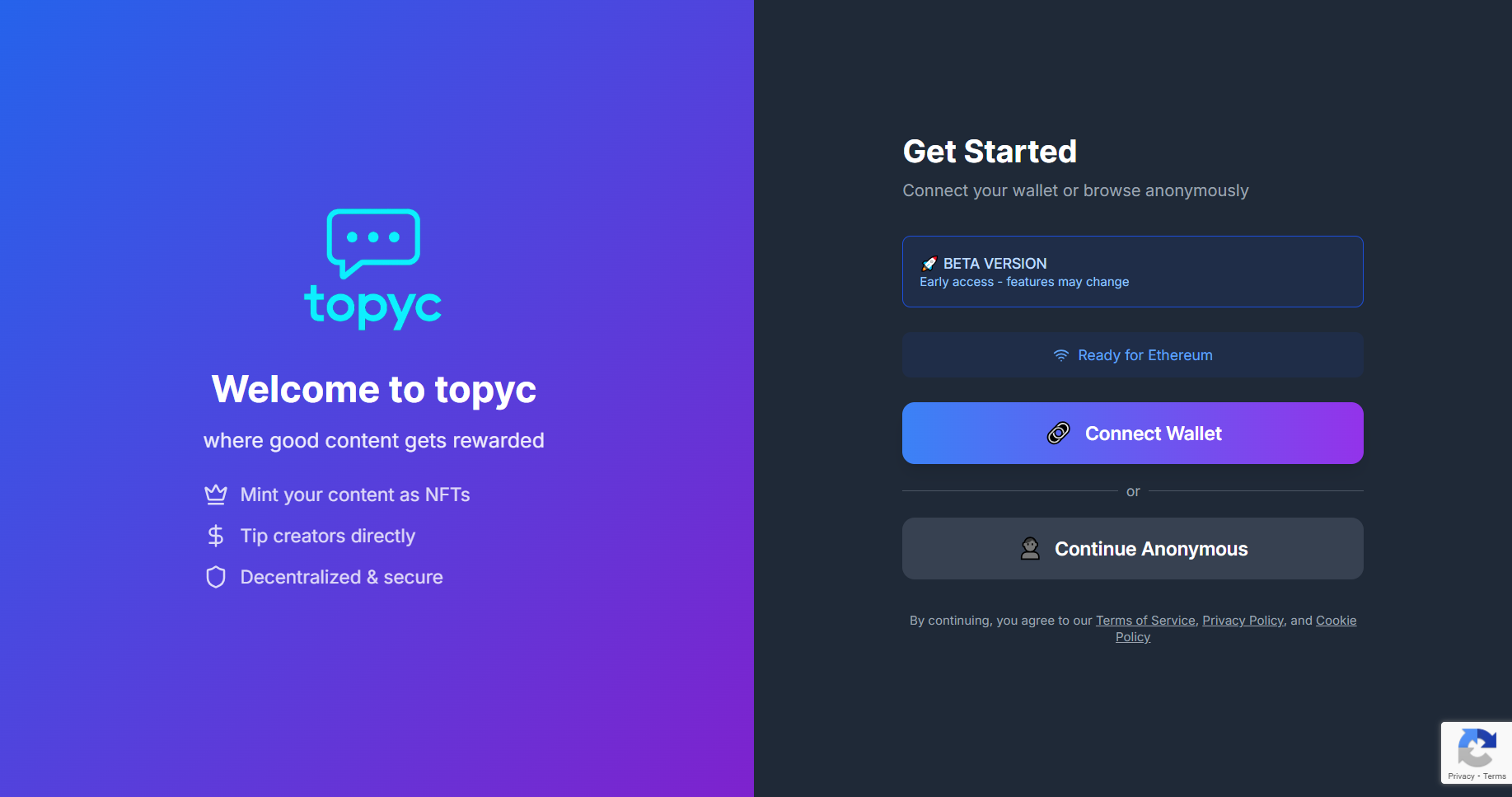 Click Join Beta from the top right corner