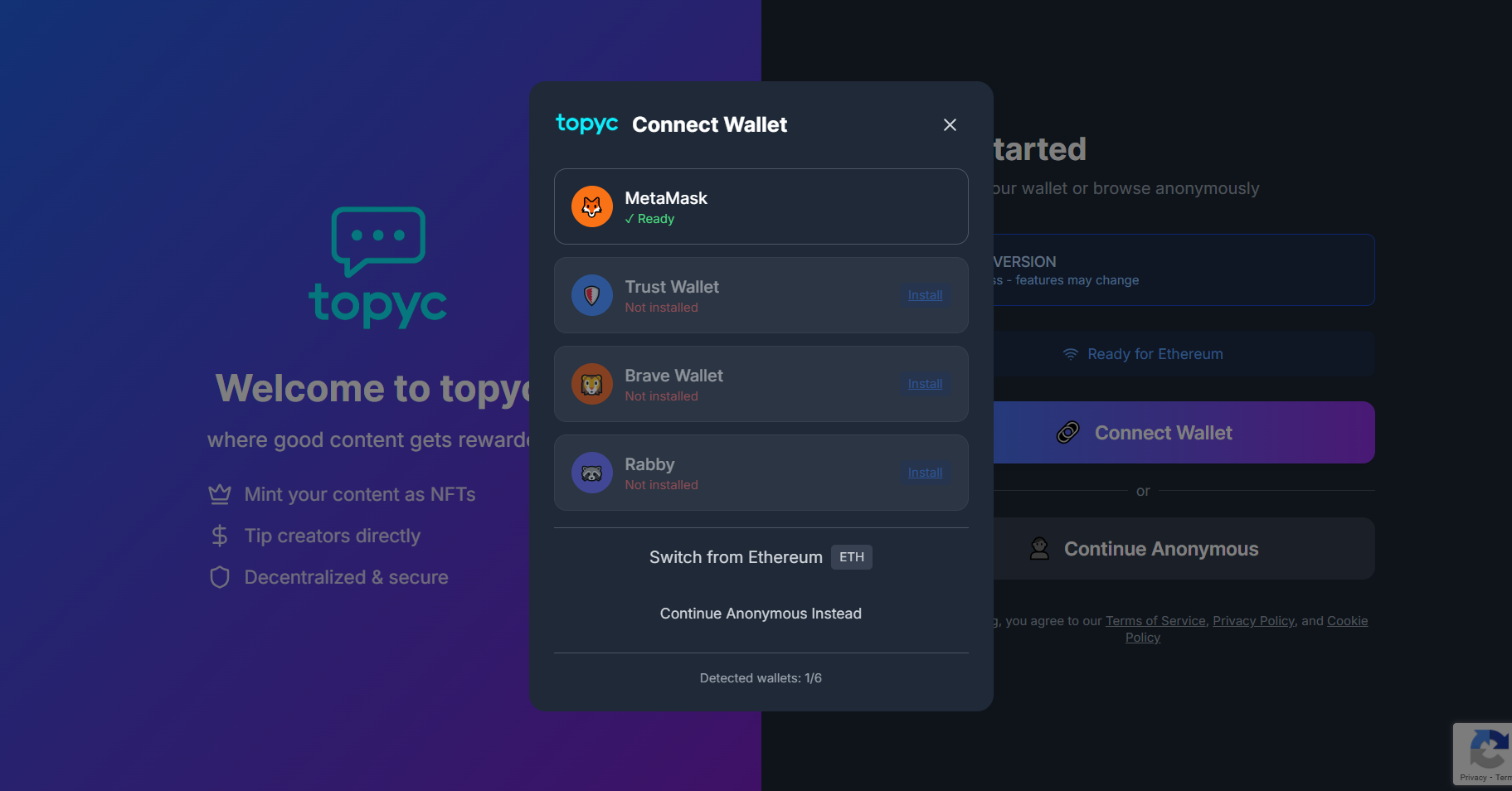 Connect Wallet