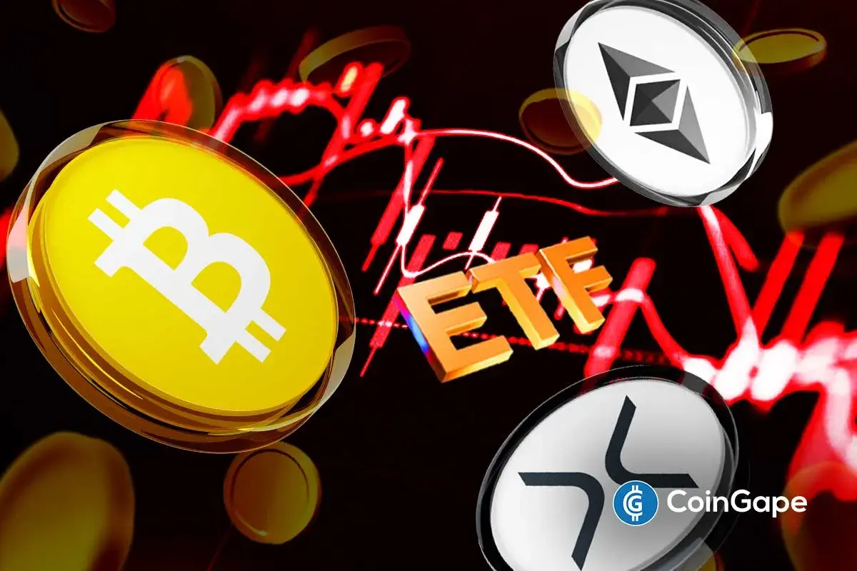 Crypto Market Weekly: Bitcoin ETF Outflows Persist, Ethereum Enters Bearish Range, and XRP Spot Bids Surge